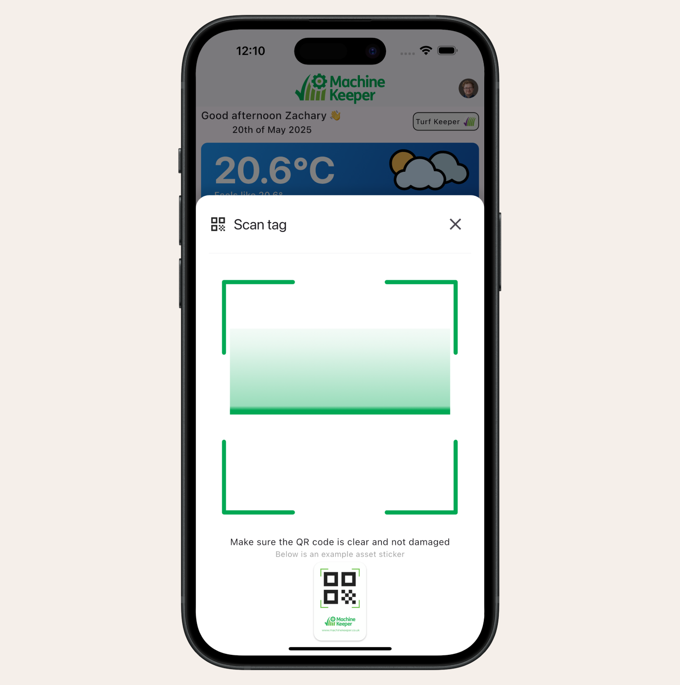 Simple onboarding with QR codes and dedicated support